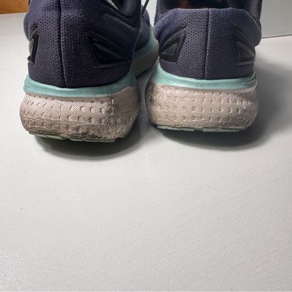 Brooks Glycerine 19 Womens Sz 9 Shoe Blue Mesh Running Walking Sneaker - Picture 4 of 6